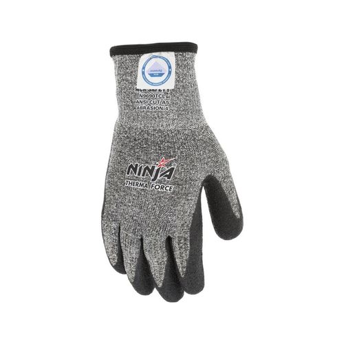 Main product image of N9690TC Ninja Therma Force Insulated Work Gloves, Dyneema Diamond, Bi-Polymer Coated, Acrylic Terry Liner (XL)