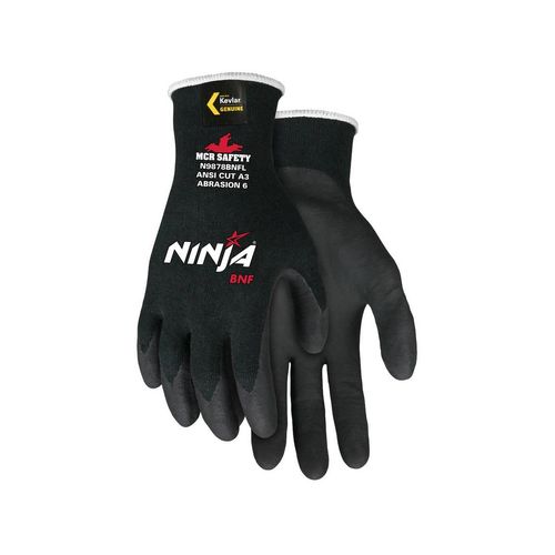 Main product image of N9878BNF CutPro Ninja Breathable Nitrile Foam Work Gloves, 18-Gauge Kevlar Aramid, NFT Coated (Medium)