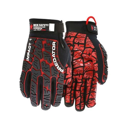 Main product image of PD2909 Predator Mechanic Work Gloves, HyperMax HPPE Palm Liner, Tire Tread Grip & Back (Medium)