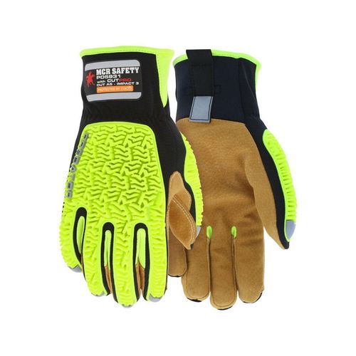 Main product image of PD5931 Predator Mechanic Work Gloves, Sasquatch Leather Palm, TPR Back (Large)