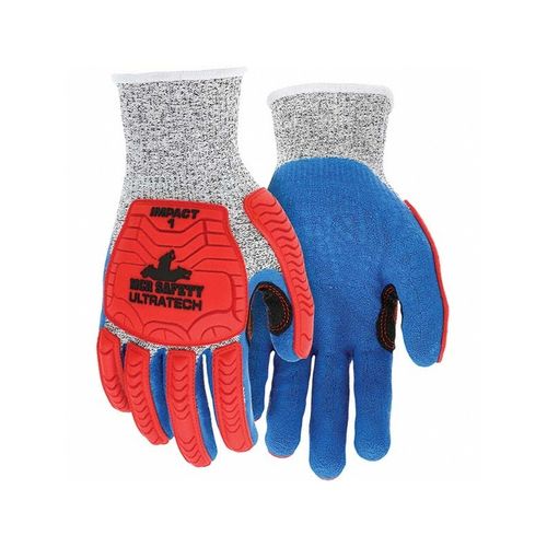 Main product image of UT1951 UltraTech Mechanic Work Gloves, 13-Gauge HyperMax HPPE, Latex Coated, TPR Back (2XL)
