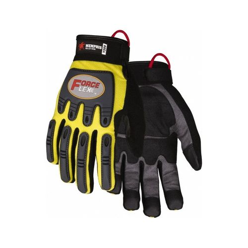 Main product image of Y200 ForceFlex Mechanic Work Gloves, Clarino, Synthetic Leather Palm, TPR Metacarpal Back (Large)