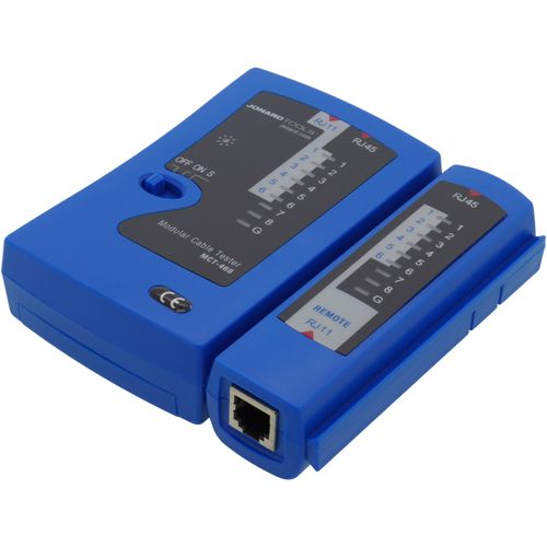 Main product image of MCT-468 Modular Cable Tester for RJ45, RJ12, RJ11 Cables
