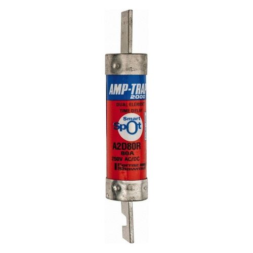 Main product image of Time Delay Cylindrical Fuse, Class RK1, 80A, A2D80R