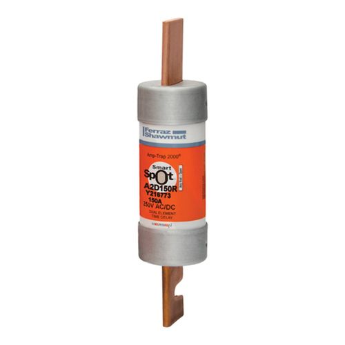 Main product image of Class RK1 Time-Delay Power Fuse, 250 VAC/VDC, 10A, Blade Terminal, A2D150R