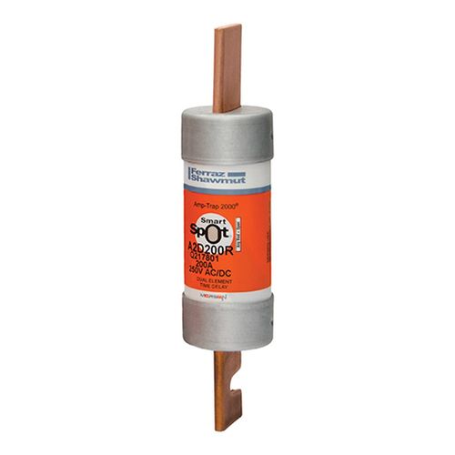 Main product image of Class RK1 Power Fuse, 250 VAC/VDC, 200A, Blade Terminal, Time Delay, A2D200R