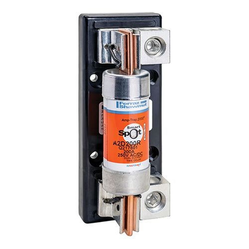 Main product image of Class RK1 Power Fuse, 250 VAC/VDC, 200A, Blade Terminal, Time Delay, A2D200R