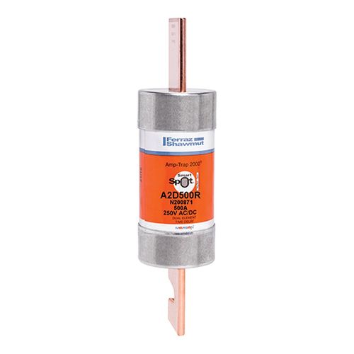 Main product image of Amp-Trap SmartSpot Class RK1 Time-Delay Fuse, 250V, 500A, A2D500R