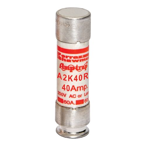 Main product image of Class RK1 Fast-Acting Fuse, 250V, 40A, Ferrule Terminal, A2K40R