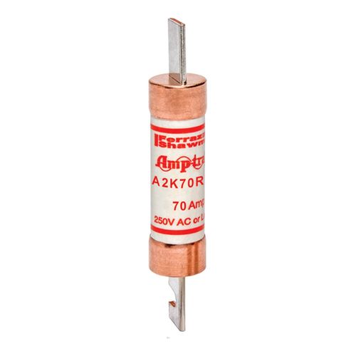 Main product image of Class RK1 Fast-Acting Power Fuse, 250V, 70A, A2K70R