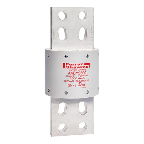 Main product image of Class L Time-Delay Fuse, 600 VAC/300 VDC, 2500A, A4BY2500