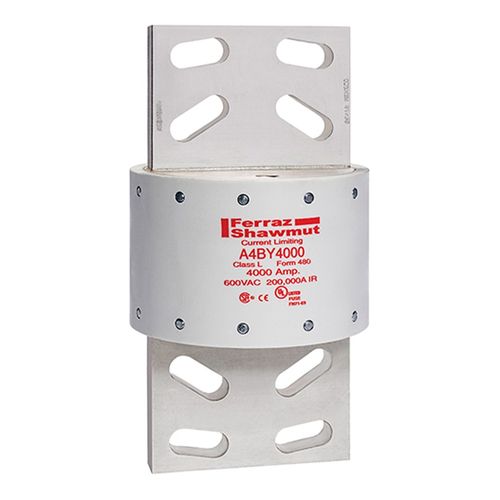 Main product image of Class L Fuse, 600 VAC/300 VDC, 4000A, Blade Terminal, A4BY4000