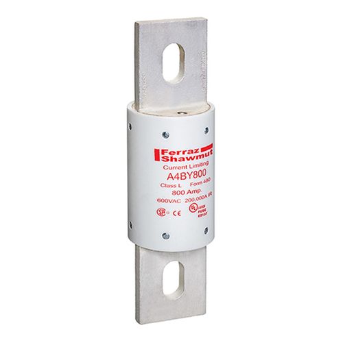 Main product image of Class L UL Power Fuse, 600 VAC/300 VDC, 800A, Time Delay, A4BY800
