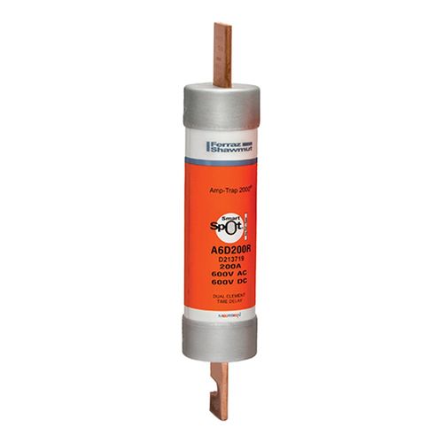 Main product image of Class RK1 Time-Delay UL Power Fuse, 600 VAC/VDC, 200A, A6D200R