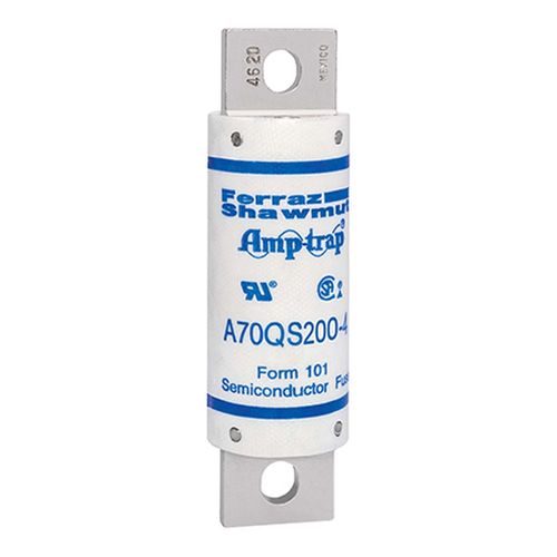 Main product image of Semiconductor Protection Fuse, 700 VAC/VDC, 200A, High Speed, A70QS200-4