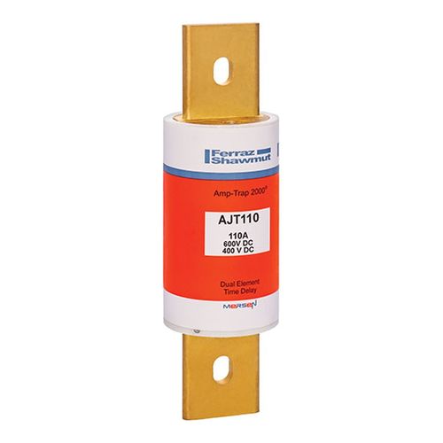 Main product image of Class J Time-Delay UL Power Fuse, 600 VAC/500 VDC, 110A, AJT110