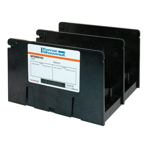 Main product image of 2-Pole Power Distribution Block, 600V, MPDB68102