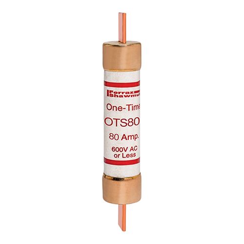 Main product image of Class K5 One-Time Fast-Acting UL Power Fuse, 600 VAC/300 VDC, 80A, OTS80