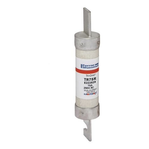 Main product image of Class RK5 Time-Delay UL Power Fuse, 250 VAC/VDC, 75A, TR75R