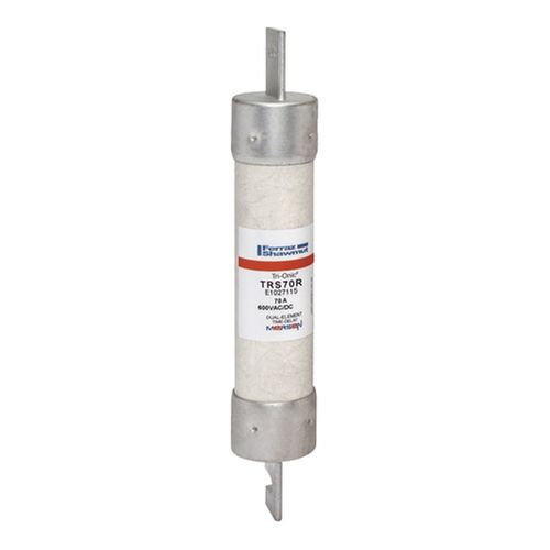 Main product image of Class RK5 Time-Delay UL Power Fuse, 600 VAC/VDC, 70A, TRS70R