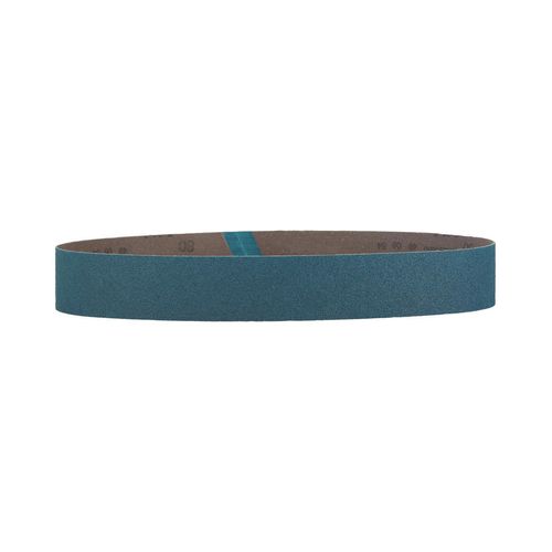 Main product image of 1-1/2" x 30" Abrasive Belt, 120 Grit, Zirconia Alumina (Pack of 10)