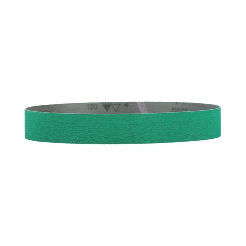 Main product image of 1-1/2" x 30" Abrasive Belt, 120 Grit, Ceramic (Pack of 10)