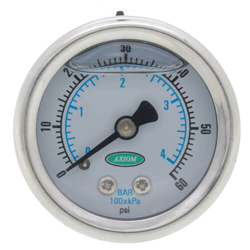 MF2000700 Axiom MF2000700 MF Series Pressure Gauge