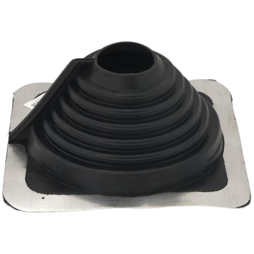 Main product image of 2-3/4" to 7" Square Multi-Flash Master Flash w/ Retrofit Option for Metal Roofs, Model #4 (Black EPDM)