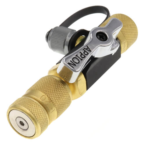 MGABAS Appion MGABAS MegaFlow Basics 1/2" Hose Evacuation Kit w/ 1/4" Valve Core Tool