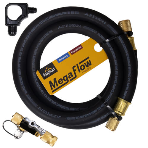 Main product image of MegaFlow Basics 1/2" Hose Evacuation Kit w/ 1/4" Valve Core Tool