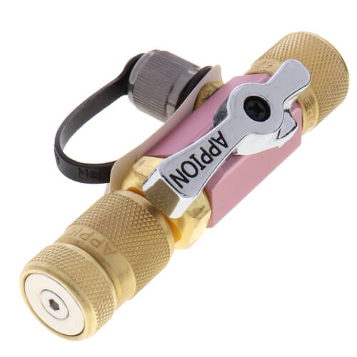 MGABRO Appion MGABRO MegaFlow Basics 1/2" Hose Evacuation Kit w/ 5/16" Valve Core Tool