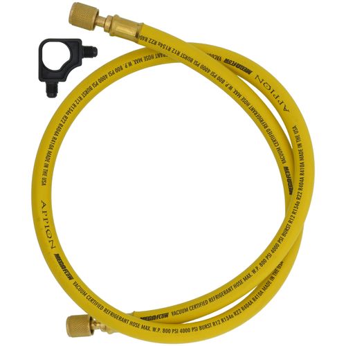 Main product image of 3/8" MegaFlow High-Speed Recovery Hose, 4', 1/4" x 1/4" Flare (Yellow)