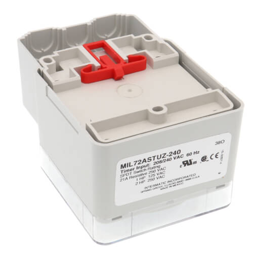 Main product image of MIL72 Series Surface/DIN Rail Mount Time Switch, 21A, SPDT (240V)