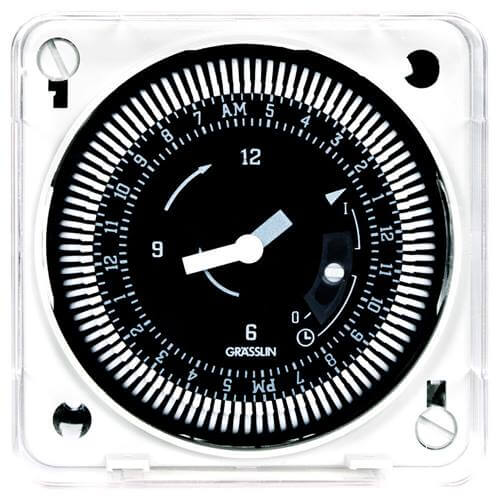 Main product image of MIL72 Series Surface/DIN Rail or Flush Mount Time Switch, 21A, SPDT with Override (120V)