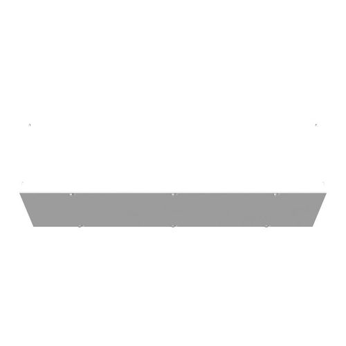 Main product image of 10" x 36" x 10" NEMA 1 Screw Cover Lay-In Wireway, Steel, Gray, No Knockouts, 101036-GSC1-NK