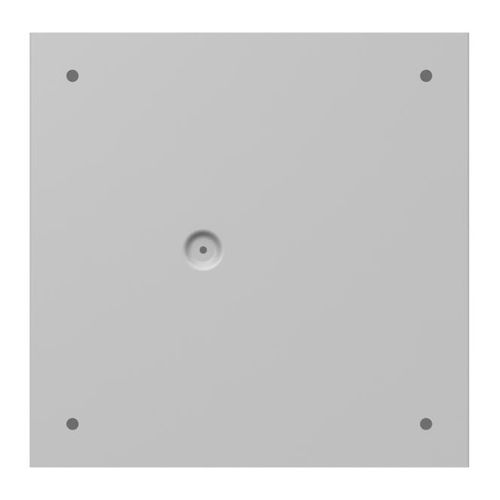 Main product image of 10" x 10" x 6" NEMA 1 Screw Cover Junction Box, Steel, Gray, No Knockouts, 10106-SC1-NK