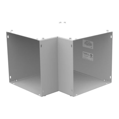 Main product image of 10" x 10" 90-Degree Side Elbow, NEMA 1, Steel, ANSI 61 Gray, 1010L90S