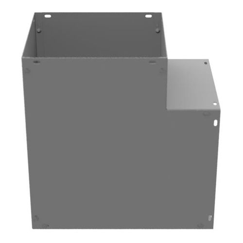 Main product image of 10" x 10" 90-Degree Side Elbow, NEMA 1, Steel, ANSI 61 Gray, 1010L90S