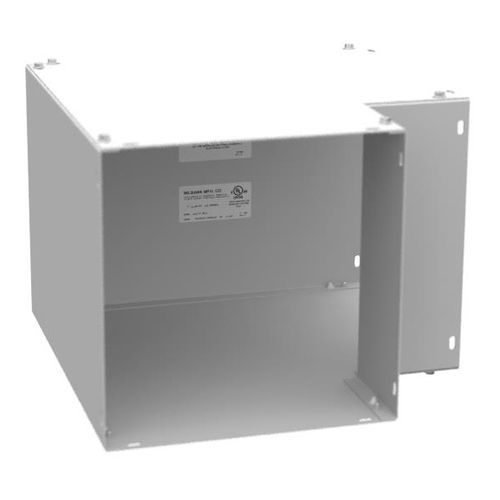Main product image of 10" x 10" 90-Degree Side Elbow, NEMA 1, Steel, ANSI 61 Gray, 1010L90S