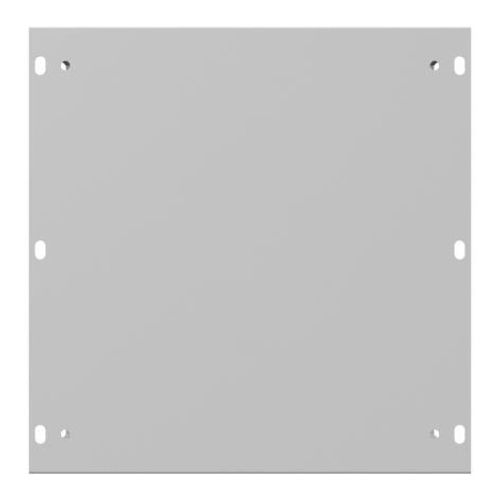 Main product image of 12" x 12" x 12" NEMA 1 Screw Cover Lay-In Wireway, Steel, Gray, No Knockouts, 121212-GSC1-NK