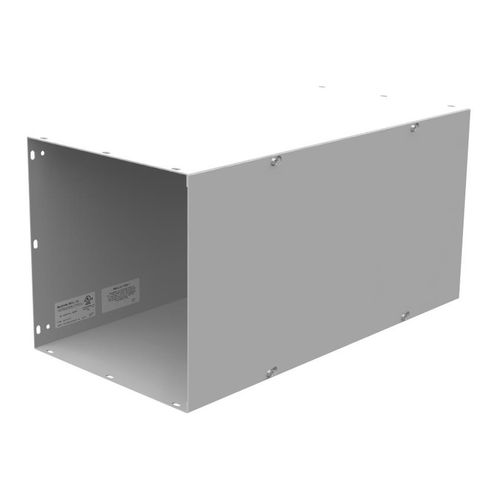 Main product image of 12" x 24" x 12" NEMA 1 Screw Cover Lay-In Wireway, Steel, Gray, No Knockouts, 121224-GSC1-NK
