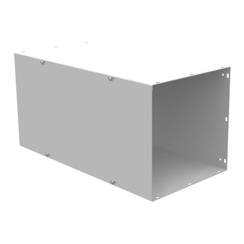 Main product image of 12" x 24" x 12" NEMA 1 Screw Cover Lay-In Wireway, Steel, Gray, No Knockouts, 121224-GSC1-NK