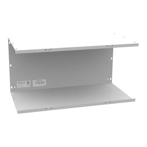 Main product image of 12" x 24" x 12" NEMA 1 Screw Cover Lay-In Wireway, Steel, Gray, No Knockouts, 121224-GSC1-NK