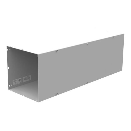 Main product image of 12" x 36" x 12" NEMA 1 Screw Cover Lay-In Wireway, Steel, Gray, No Knockouts, 121236-GSC1-NK