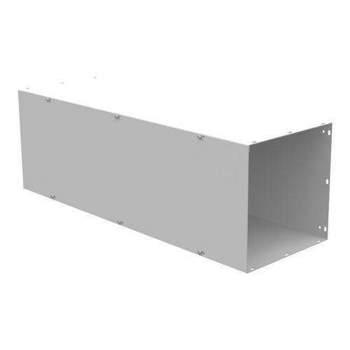 Main product image of 12" x 36" x 12" NEMA 1 Screw Cover Lay-In Wireway, Steel, Gray, No Knockouts, 121236-GSC1-NK