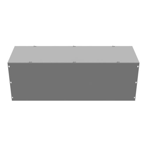 Main product image of 12" x 36" x 12" NEMA 1 Screw Cover Lay-In Wireway, Steel, Gray, No Knockouts, 121236-GSC1-NK