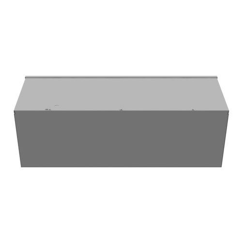 Main product image of 12" x 36" x 12" NEMA 3R Screw Cover Lay-In Wireway, Steel, Gray, No Knockouts, 121236-GSC3R-NK
