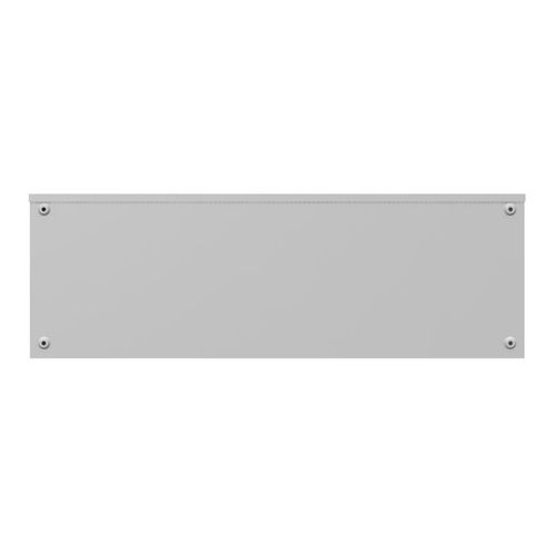Main product image of 12" x 36" x 12" NEMA 3R Screw Cover Lay-In Wireway, Steel, Gray, No Knockouts, 121236-GSC3R-NK