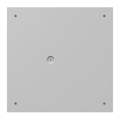 Main product image of 12" x 4" x 12" NEMA 1 Hinged Cover Junction Box, Steel, Gray, 12124-HC1