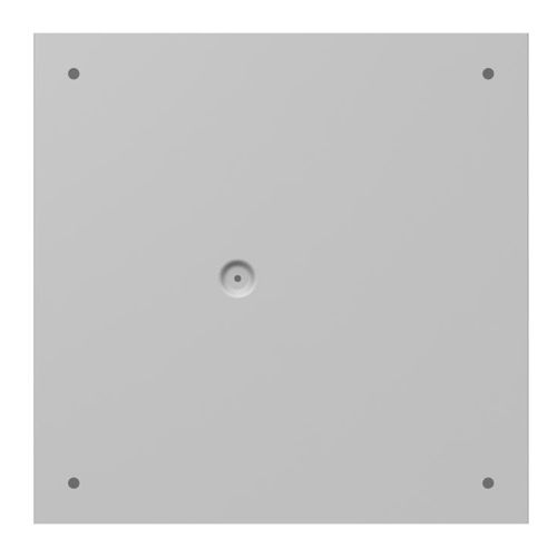 Main product image of 12" x 4" x 12" NEMA 1 Screw Cover Junction Box, Steel, Gray, No Knockouts, 12124-SC1-NK
